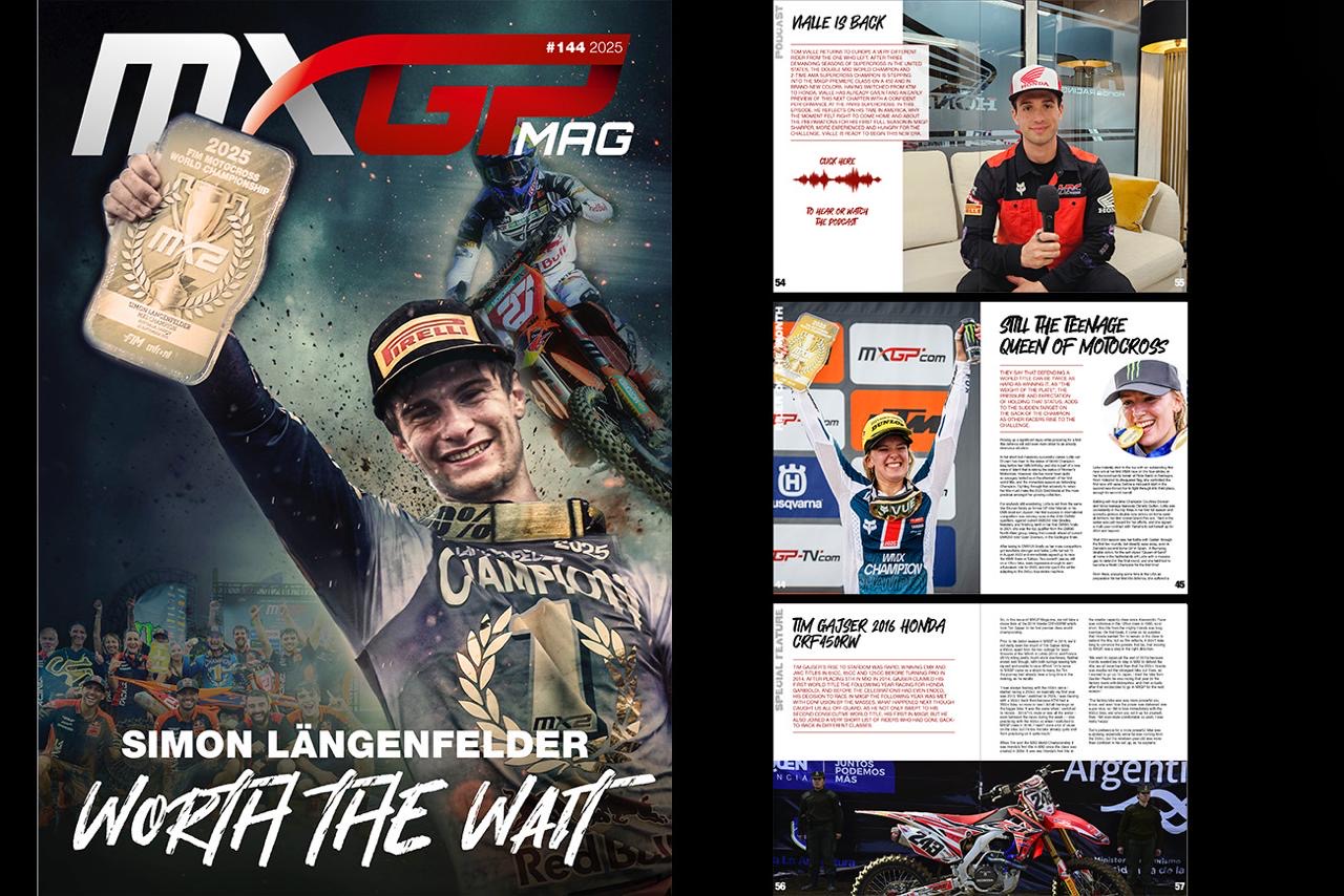 MXGP MAGAZINE ISSUE #144 – LOOKING AHEAD, CHAMPIONS & ICONIC STORIES | MXGP